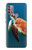 S3899 ウミガメ Sea Turtle Motorola Moto G30, G20, G10 バックケース、フリップケース・カバー