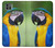 S3888 コンゴウインコの顔の鳥 Macaw Face Bird Motorola Moto G9 Power バックケース、フリップケース・カバー