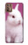 S3870 かわいい赤ちゃんバニー Cute Baby Bunny Motorola Moto G9 Plus バックケース、フリップケース・カバー