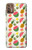 S3883 フルーツ柄 Fruit Pattern Motorola Moto G9 Plus バックケース、フリップケース・カバー