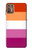 S3887 レズビアンプライドフラッグ Lesbian Pride Flag Motorola Moto G9 Plus バックケース、フリップケース・カバー