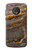 S3886 灰色の大理石の岩 Gray Marble Rock Motorola Moto G6 バックケース、フリップケース・カバー