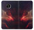 S3897 赤い星雲の宇宙 Red Nebula Space Motorola Moto G6 バックケース、フリップケース・カバー