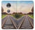 S3866 鉄道直線線路 Railway Straight Train Track Motorola Moto Z2 Play, Z2 Force バックケース、フリップケース・カバー