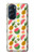 S3883 フルーツ柄 Fruit Pattern Motorola Edge X30 バックケース、フリップケース・カバー