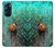 S3893 カクレクマノミ Ocellaris clownfish Motorola Edge X30 バックケース、フリップケース・カバー