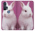 S3870 かわいい赤ちゃんバニー Cute Baby Bunny Motorola Edge+ バックケース、フリップケース・カバー