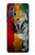 S3890 レゲエ ラスタ フラッグ スモーク Reggae Rasta Flag Smoke Motorola Edge+ バックケース、フリップケース・カバー