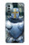 S3864 中世テンプル騎士団重鎧騎士 Medieval Templar Heavy Armor Knight Nokia G11, G21 バックケース、フリップケース・カバー