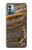 S3886 灰色の大理石の岩 Gray Marble Rock Nokia G11, G21 バックケース、フリップケース・カバー