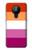 S3887 レズビアンプライドフラッグ Lesbian Pride Flag Nokia 5.3 バックケース、フリップケース・カバー