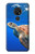 S3898 ウミガメ Sea Turtle Nokia 7.2 バックケース、フリップケース・カバー