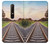 S3866 鉄道直線線路 Railway Straight Train Track Nokia 6.1, Nokia 6 2018 バックケース、フリップケース・カバー