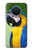 S3888 コンゴウインコの顔の鳥 Macaw Face Bird Nokia X20 バックケース、フリップケース・カバー