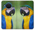 S3888 コンゴウインコの顔の鳥 Macaw Face Bird Nokia X20 バックケース、フリップケース・カバー