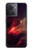 S3897 赤い星雲の宇宙 Red Nebula Space OnePlus Ace バックケース、フリップケース・カバー