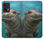 S3871 かわいい赤ちゃんカバ カバ Cute Baby Hippo Hippopotamus OnePlus Nord CE 2 Lite 5G バックケース、フリップケース・カバー