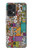 S3879 レトロな音楽の落書き Retro Music Doodle OnePlus Nord CE 2 Lite 5G バックケース、フリップケース・カバー