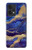 S3906 ネイビー ブルー パープル マーブル Navy Blue Purple Marble OnePlus Nord CE 2 Lite 5G バックケース、フリップケース・カバー