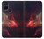 S3897 赤い星雲の宇宙 Red Nebula Space OnePlus Nord N100 バックケース、フリップケース・カバー