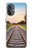 S3866 鉄道直線線路 Railway Straight Train Track OnePlus Nord N20 5G バックケース、フリップケース・カバー