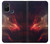 S3897 赤い星雲の宇宙 Red Nebula Space OnePlus Nord N10 5G バックケース、フリップケース・カバー