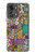 S3879 レトロな音楽の落書き Retro Music Doodle OnePlus Nord 2T バックケース、フリップケース・カバー