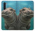 S3871 かわいい赤ちゃんカバ カバ Cute Baby Hippo Hippopotamus OnePlus Nord バックケース、フリップケース・カバー