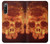 S3881 ファイアスカル Fire Skull Sony Xperia 10 IV バックケース、フリップケース・カバー