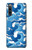 S3901 美しい嵐の海の波 Aesthetic Storm Ocean Waves Sony Xperia 10 IV バックケース、フリップケース・カバー