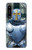 S3864 中世テンプル騎士団重鎧騎士 Medieval Templar Heavy Armor Knight Sony Xperia 1 IV バックケース、フリップケース・カバー