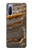 S3886 灰色の大理石の岩 Gray Marble Rock Sony Xperia 10 III Lite バックケース、フリップケース・カバー