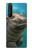 S3871 かわいい赤ちゃんカバ カバ Cute Baby Hippo Hippopotamus Sony Xperia 1 III バックケース、フリップケース・カバー