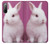 S3870 かわいい赤ちゃんバニー Cute Baby Bunny Sony Xperia 10 II バックケース、フリップケース・カバー