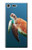 S3899 ウミガメ Sea Turtle Sony Xperia XZ Premium バックケース、フリップケース・カバー
