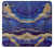 S3906 ネイビー ブルー パープル マーブル Navy Blue Purple Marble Sony Xperia XZ Premium バックケース、フリップケース・カバー