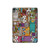 S3879 レトロな音楽の落書き Retro Music Doodle iPad Air (2020, 2022), Air 11 (2024,2025,2026), Pro 11 (2022) タブレットケース