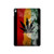 S3890 レゲエ ラスタ フラッグ スモーク Reggae Rasta Flag Smoke iPad Air 2, iPad 9.7 (2017,2018), iPad 6, iPad 5 タブレットケース