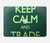 S3862 落ち着いてトレード Keep Calm and Trade On MacBook Air 13″ (2022,2024) - A2681, A3113 ケース・カバー