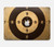 S3894 ペーパーガン射撃標的 Paper Gun Shooting Target MacBook Air 13″ (2022,2024) - A2681, A3113 ケース・カバー