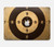 S3894 ペーパーガン射撃標的 Paper Gun Shooting Target MacBook Air 13″ - A1369, A1466 ケース・カバー