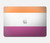 S3887 レズビアンプライドフラッグ Lesbian Pride Flag MacBook Pro 14 M1,M2,M3 (2021,2023) - A2442, A2779, A2992, A2918 ケース・カバー