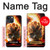S0863 地獄火スカル Hell Fire Skull iPhone 14 バックケース、フリップケース・カバー