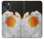 S2695 フライドエッグ Fried Egg iPhone 14 バックケース、フリップケース・カバー