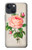 S3079 ピンクローズ Vintage Pink Rose iPhone 14 バックケース、フリップケース・カバー