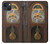 S3173 大きな古時計 Grandfather Clock Antique Wall Clock iPhone 14 バックケース、フリップケース・カバー