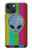 S3437 エイリアン信号なし Alien No Signal iPhone 14 バックケース、フリップケース・カバー