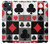 S3463 ポーカーカード Poker Card Suit iPhone 14 バックケース、フリップケース・カバー