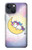S3485 かわいい眠りユニコーン Cute Unicorn Sleep iPhone 14 バックケース、フリップケース・カバー