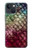 S3539 人魚の鱗 Mermaid Fish Scale iPhone 14 バックケース、フリップケース・カバー
